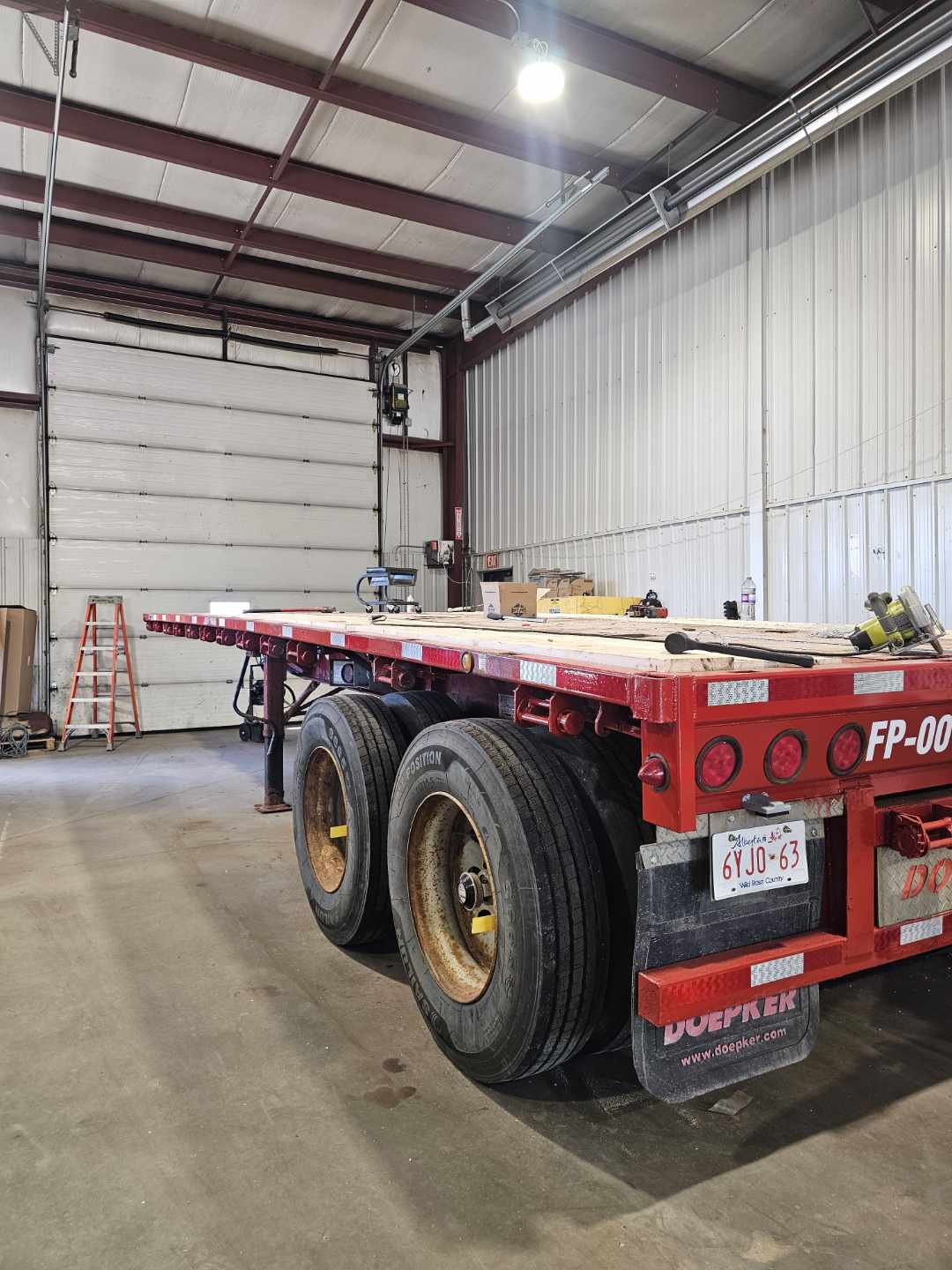 Tandem axles and tires